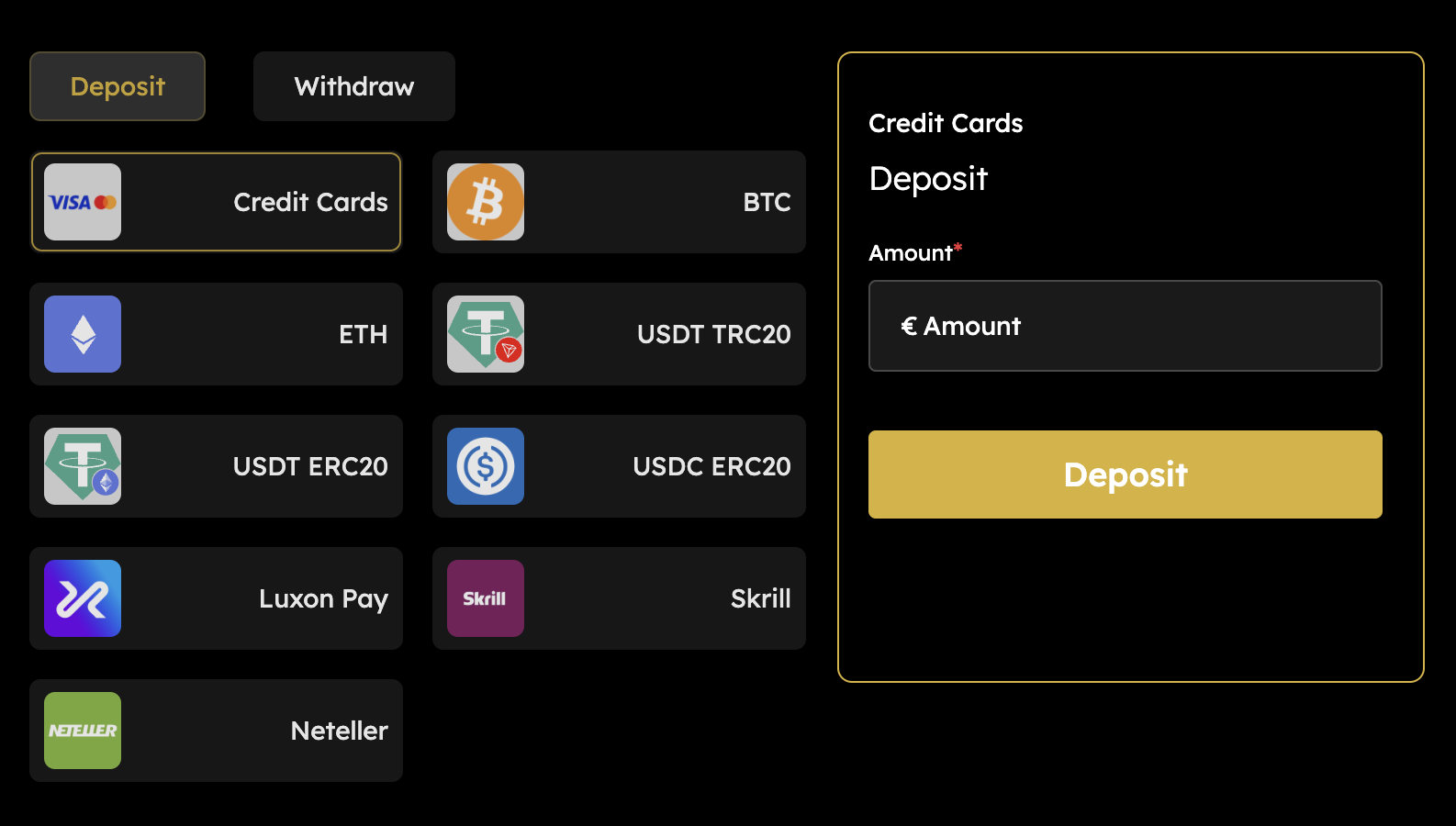 ChampionPoker Payments